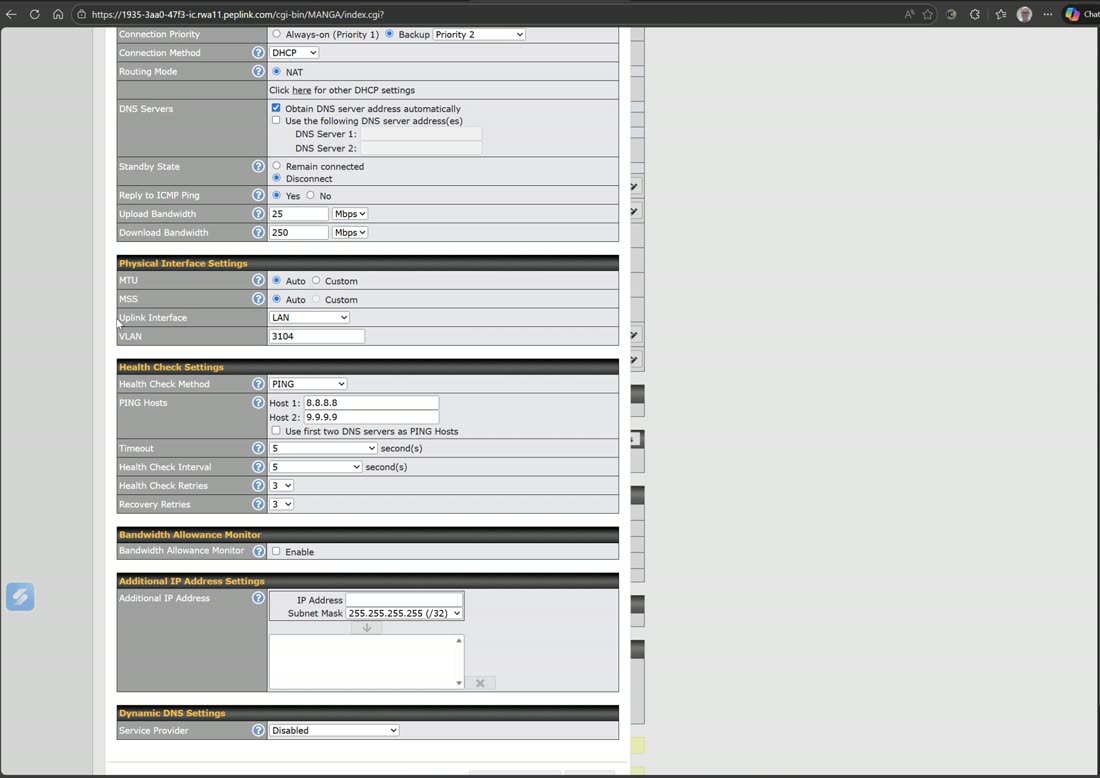 VLAN-as-WAN turns a LAN port (via an uplink interface / sub-interface) into a WAN.