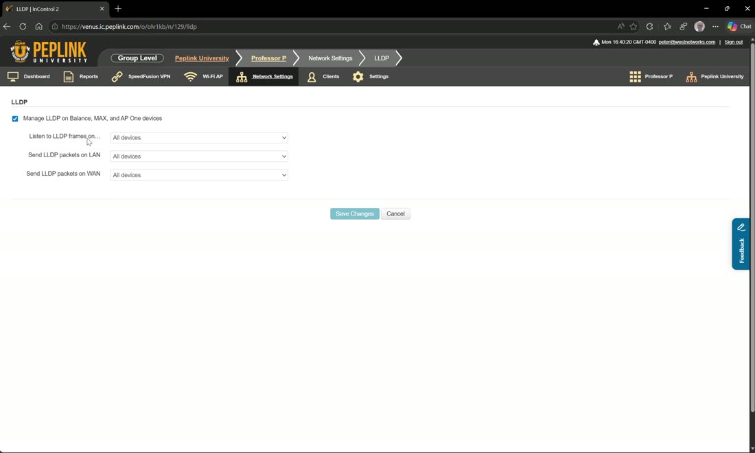 LLDP (new in 2.14.2) — see exactly which port each device is on.