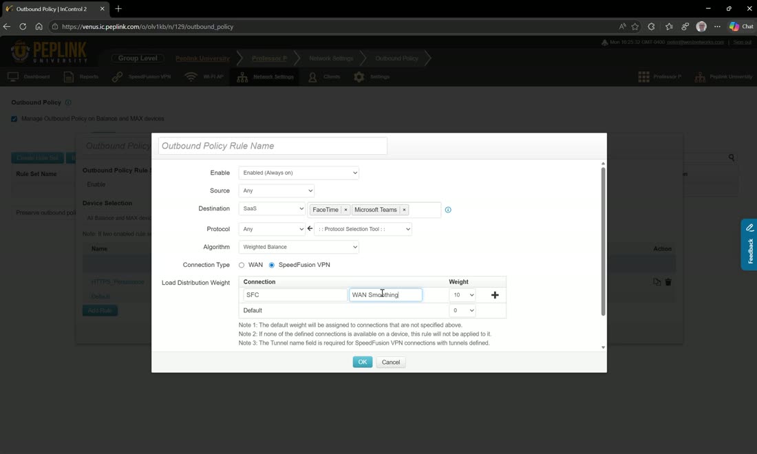 InControl adds SaaS- and region-based sources/destinations — e.g. send UK-bound traffic over a UK tunnel.